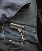 JULIUS1 Faux Leather Lighter & Lip Balm Holder Keyring JSK-005 original view 5838887-hero-00