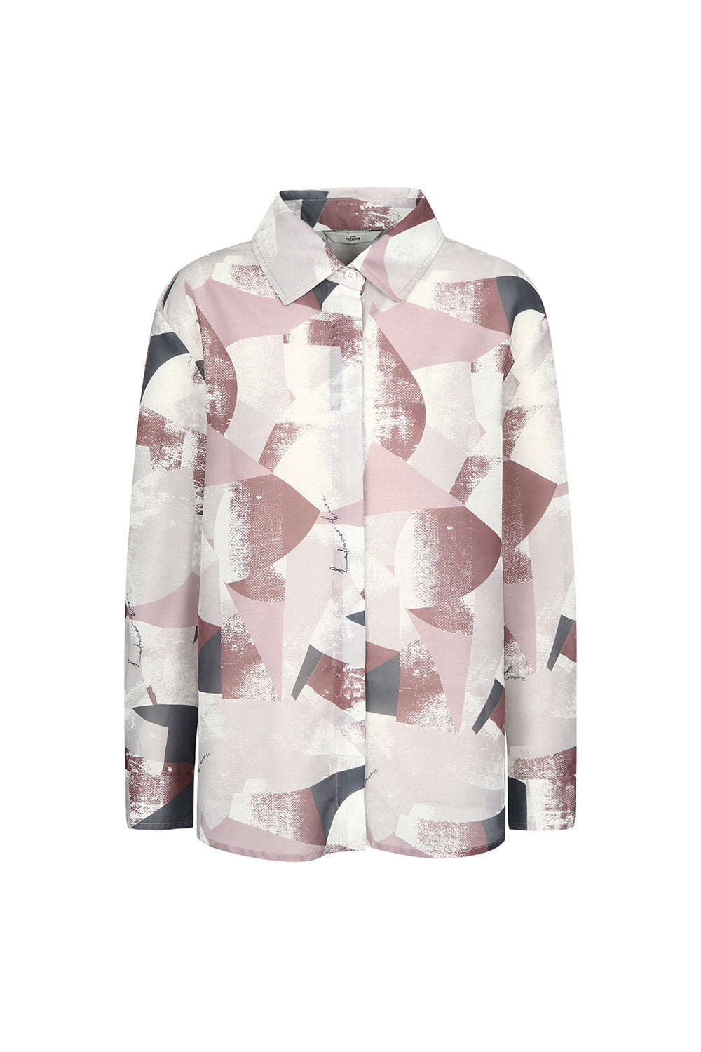 the renoma Women's Color-Button Printed Blouse R2F31WBL040 — 592-gallery-07