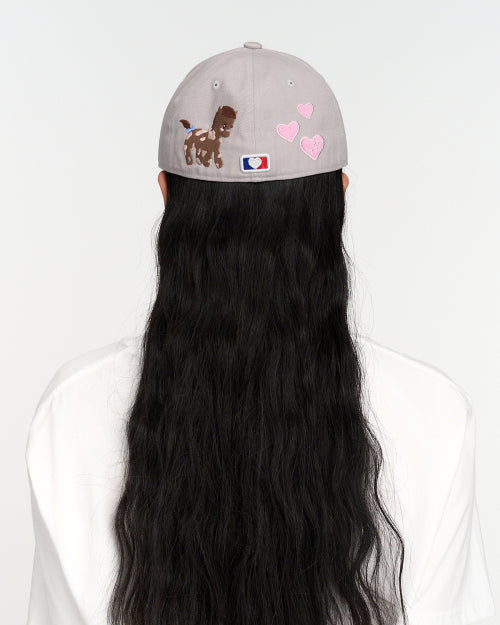 THEMUSEUMVISITOR Pony Embroidery Cap — original supplier image 6442710-gallery-05