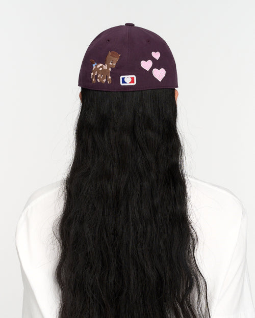 THEMUSEUMVISITOR Pony Embroidery Cap — original supplier image 6442713-gallery-05