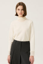 the renoma Pleated High-Neck Cotton-Blend Top R2F32JTS020 — original supplier image 725-gallery-01