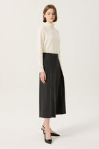 the renoma Pleated High-Neck Cotton-Blend Top R2F32JTS020 — original supplier image 725-gallery-05