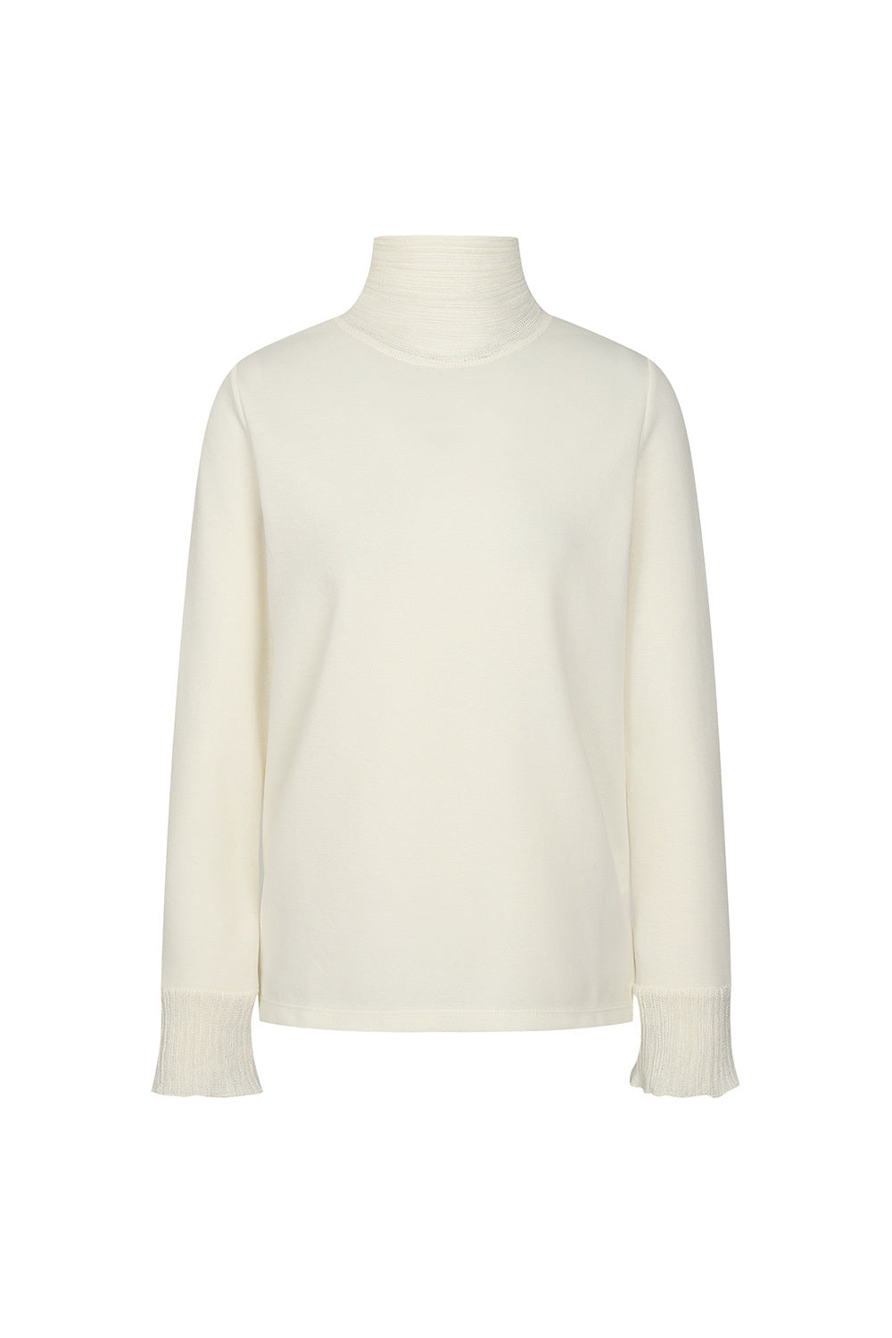 the renoma Pleated High-Neck Cotton-Blend Top R2F32JTS020 — original supplier image 725-gallery-07