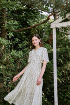 Reete Floral Chiffon Long Dress U1F22WOP100 — original supplier image 7425-gallery-02