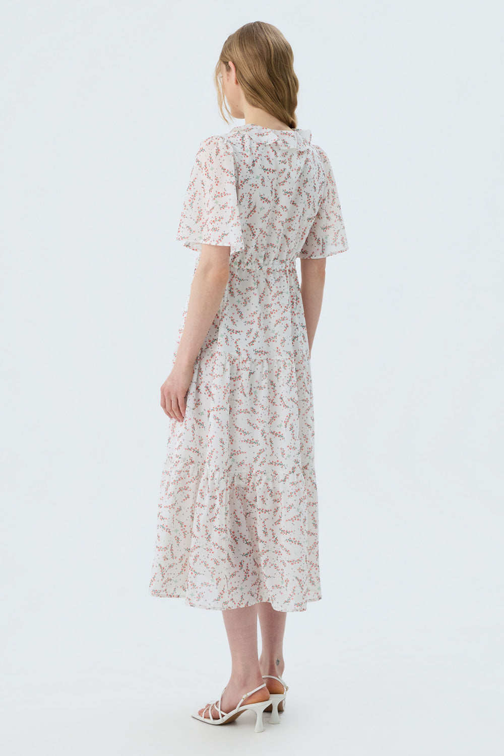 Reete Floral Chiffon Long Dress U1F22WOP100 — original supplier image 7425-gallery-08