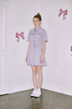 Reete Belted Collared Denim Dress U1F22DOP010 — original supplier image 7426-gallery-02