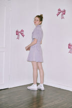 Reete Belted Collared Denim Dress U1F22DOP010 — original supplier image 7426-gallery-05