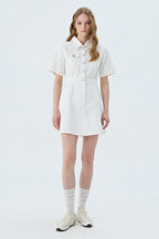 Reete Belted Collared Denim Dress U1F22DOP010 — original supplier image 7426-gallery-09
