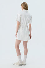 Reete Belted Collared Denim Dress U1F22DOP010 — original supplier image 7426-gallery-11