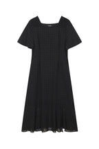 Reete Ruffle-Hem Sheer-Pattern Dress U1F22WOP090 — original supplier image 7427-gallery-16