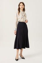 DECO Women's Ribbon-Tie Blouse DCBAD3703W — 929-gallery-05