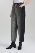 Bonispax Women's Gradient-Wash Black Baggy Jeans B1G35DSL020 — original supplier image 997-gallery-05