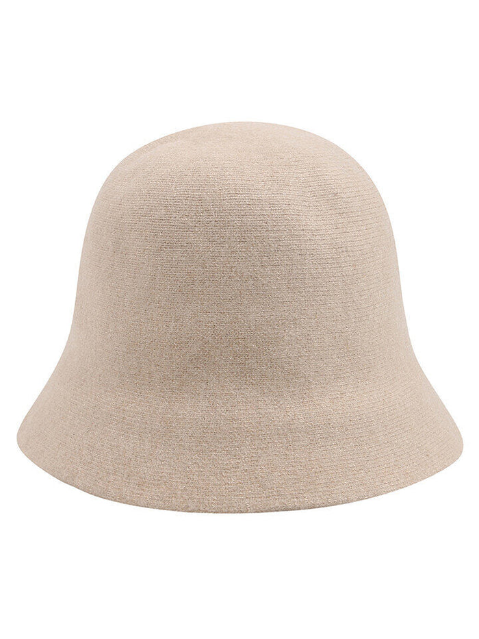 BESTI BELLI Wool-Blend Knit Bucket Hat BJAZX2081