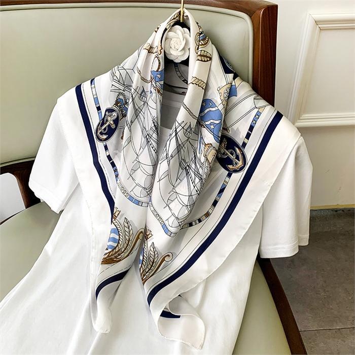 Pretty Clara Printed Square Scarf SC-03 — unchanged original supplier image